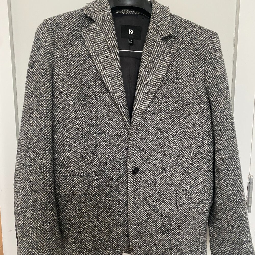 Banana Republic Houndstooth Oversized Blazer
